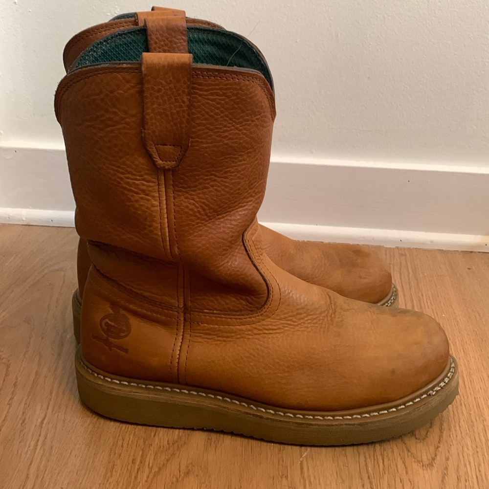 Georgia Boots wedge sole Wellington